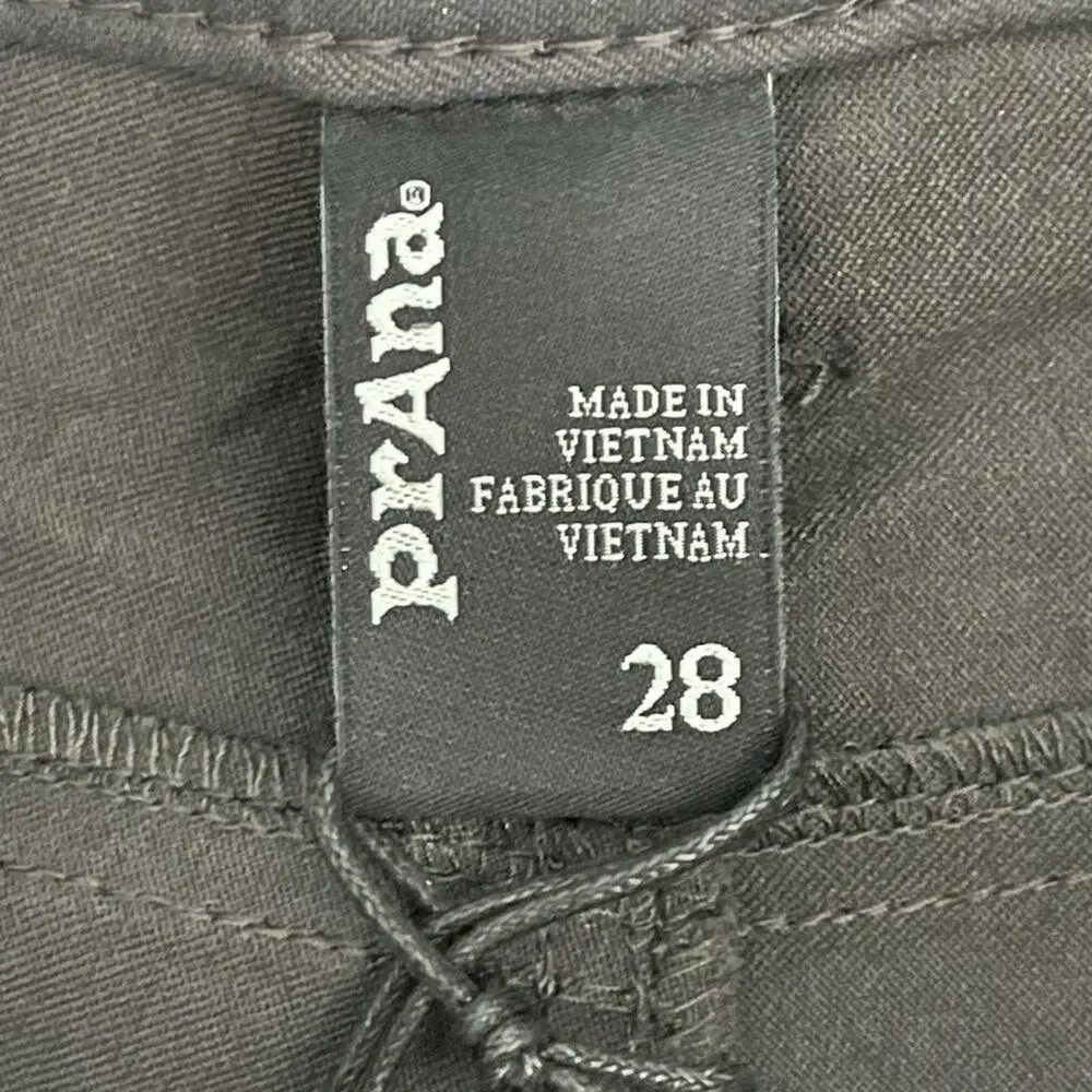 2/$30 NWT prAna Brion Short 11 inch W28 Charcoal Abrasion Resistant Reinforced - Picture 12 of 16